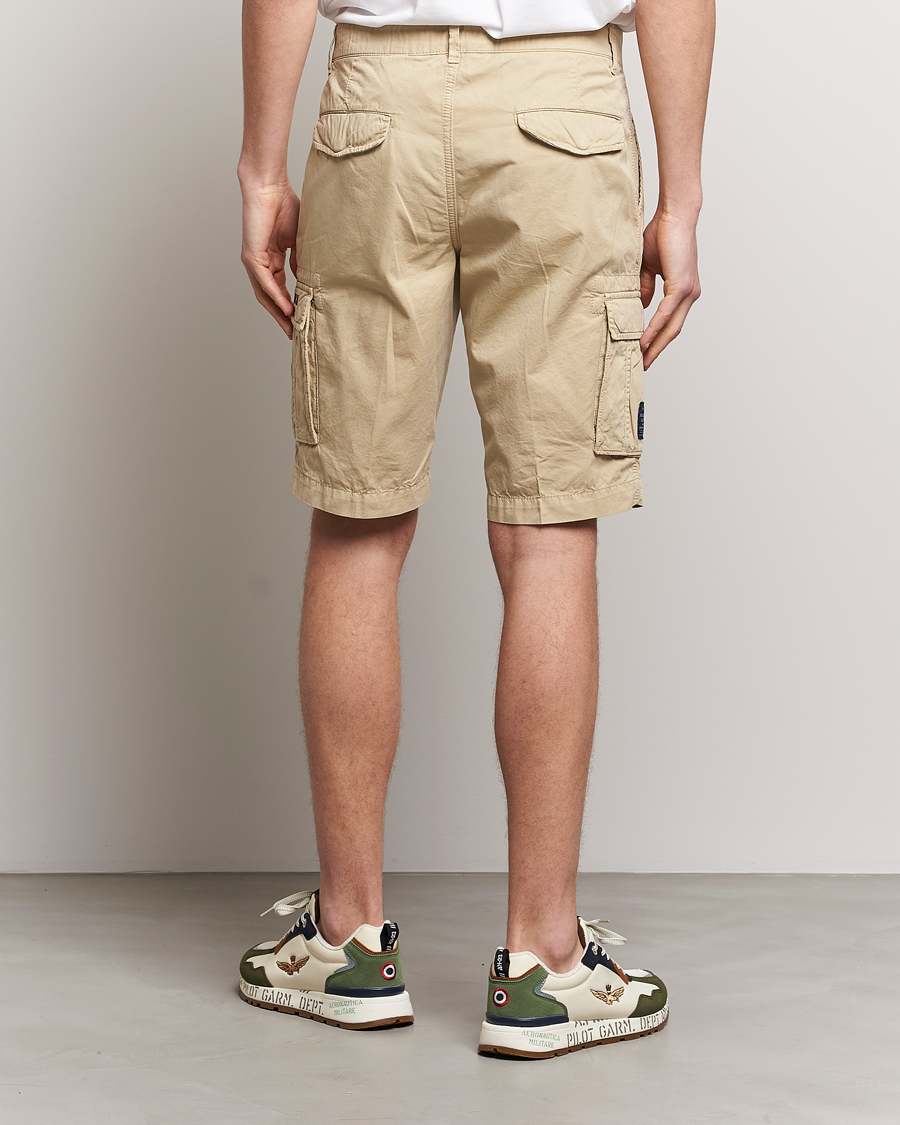 Herr | Shorts | Aeronautica Militare | BE066 Cargo Shorts Sand