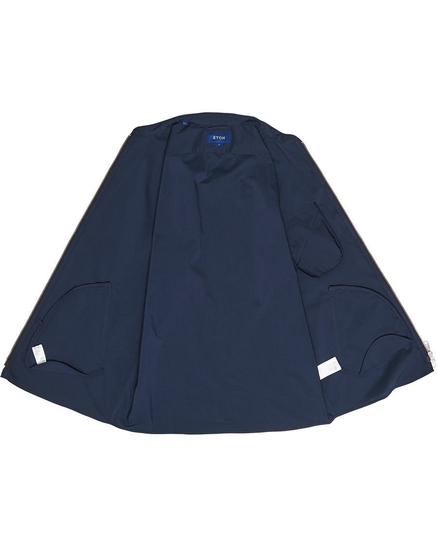 Herr | Jackor | Eton | Wind Vest Navy