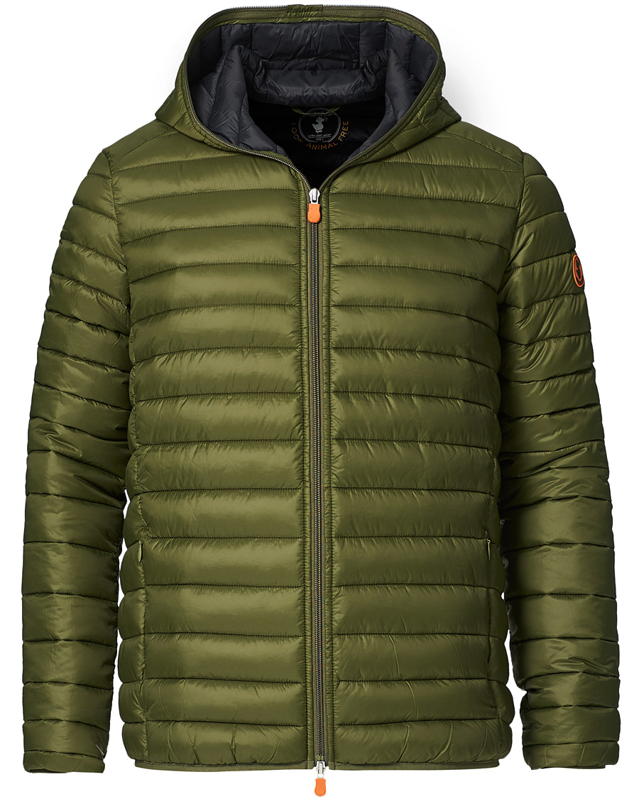 Herr | Jackor | Save The Duck | Donald Lightweight Padded Hooded Jacket Dusty Olive