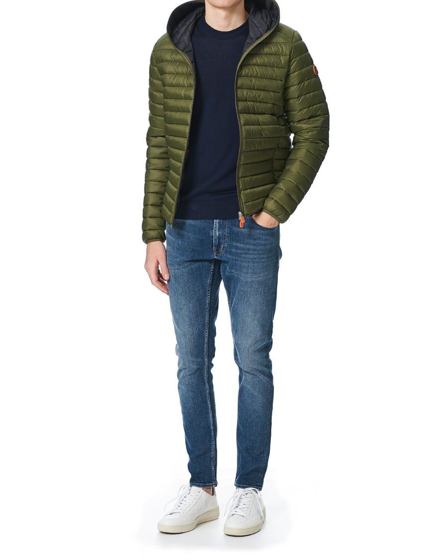 Herr | Jackor | Save The Duck | Donald Lightweight Padded Hooded Jacket Dusty Olive