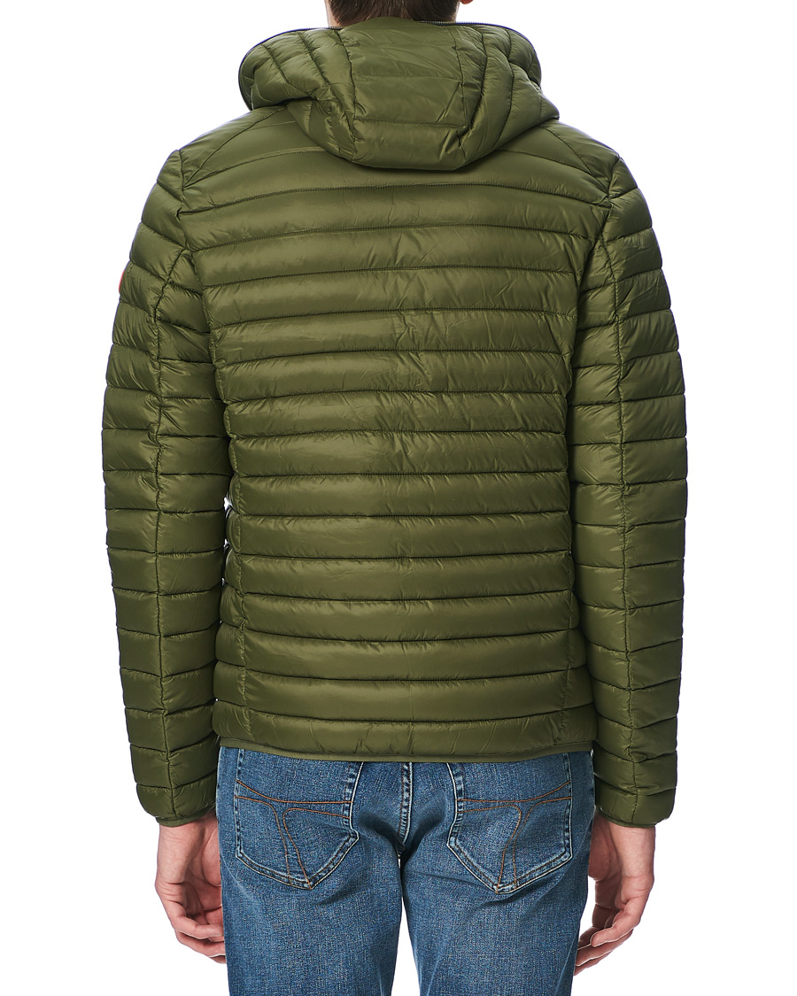 Herr | Jackor | Save The Duck | Donald Lightweight Padded Hooded Jacket Dusty Olive