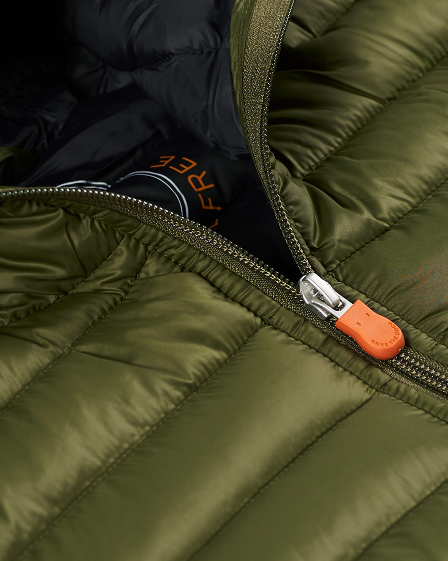 Herr | Jackor | Save The Duck | Donald Lightweight Padded Hooded Jacket Dusty Olive