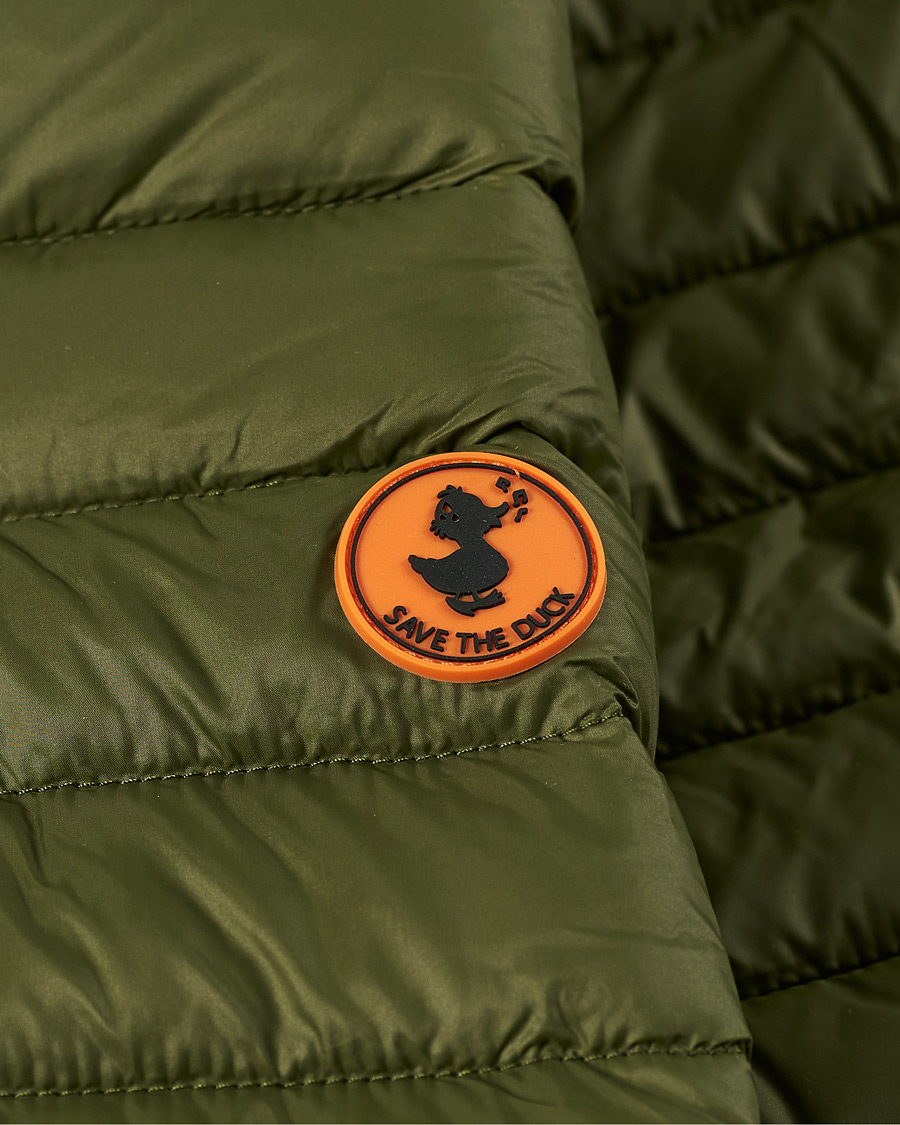 Herr | Jackor | Save The Duck | Donald Lightweight Padded Hooded Jacket Dusty Olive