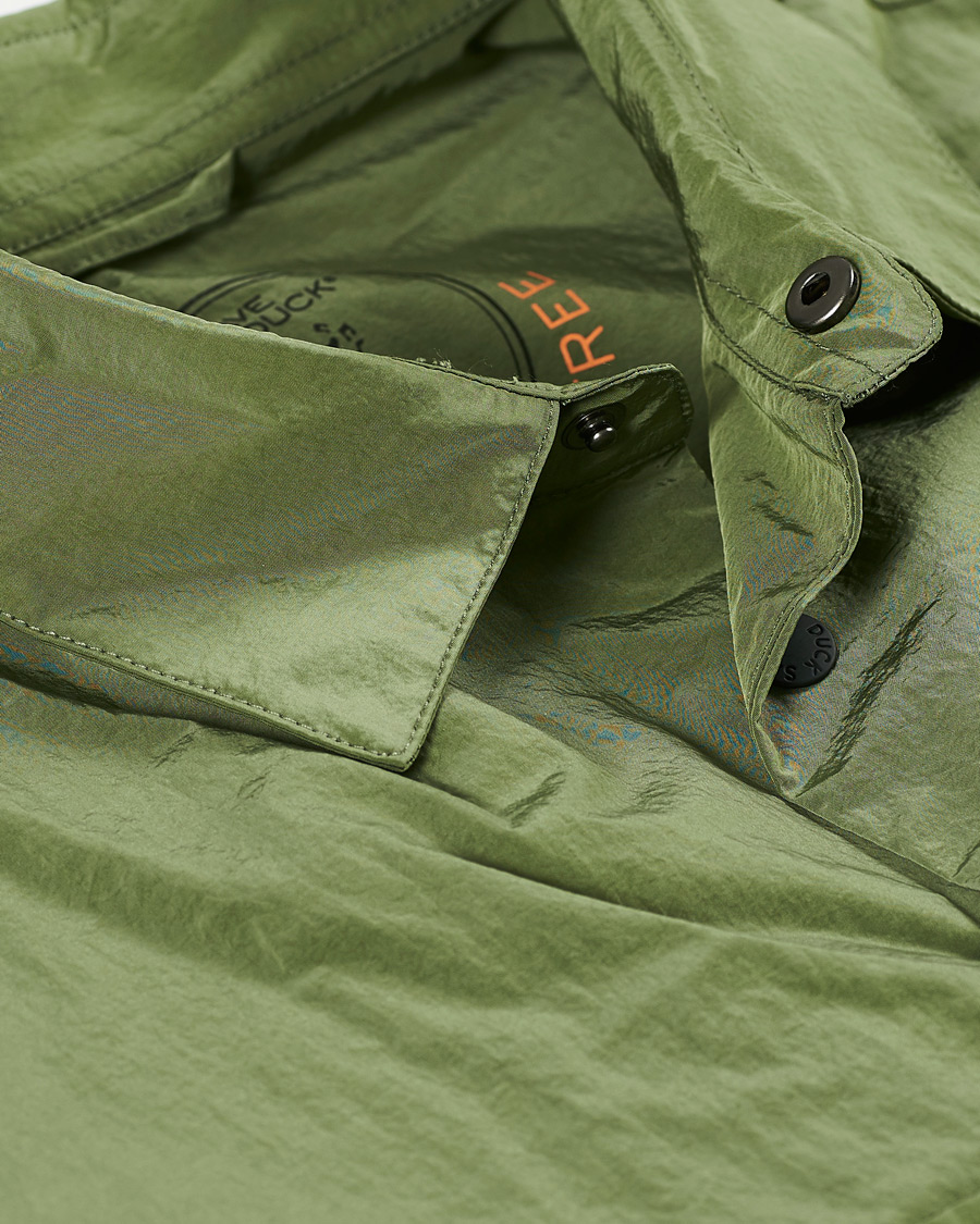 Herr | Skjortor | Save The Duck | Elton Crinkle Nylon Shirt Jacket Cactus Green