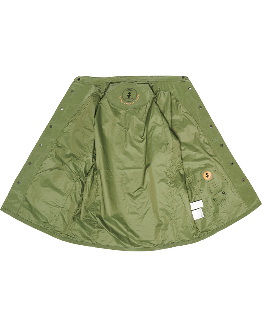 Herr | Skjortor | Save The Duck | Elton Crinkle Nylon Shirt Jacket Cactus Green