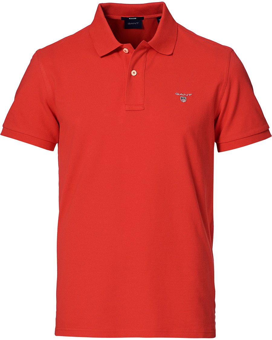 Herr | Pikéer | GANT | The Original Polo Bright Red