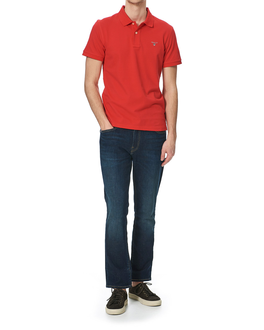 Herr | Pikéer | GANT | The Original Polo Bright Red