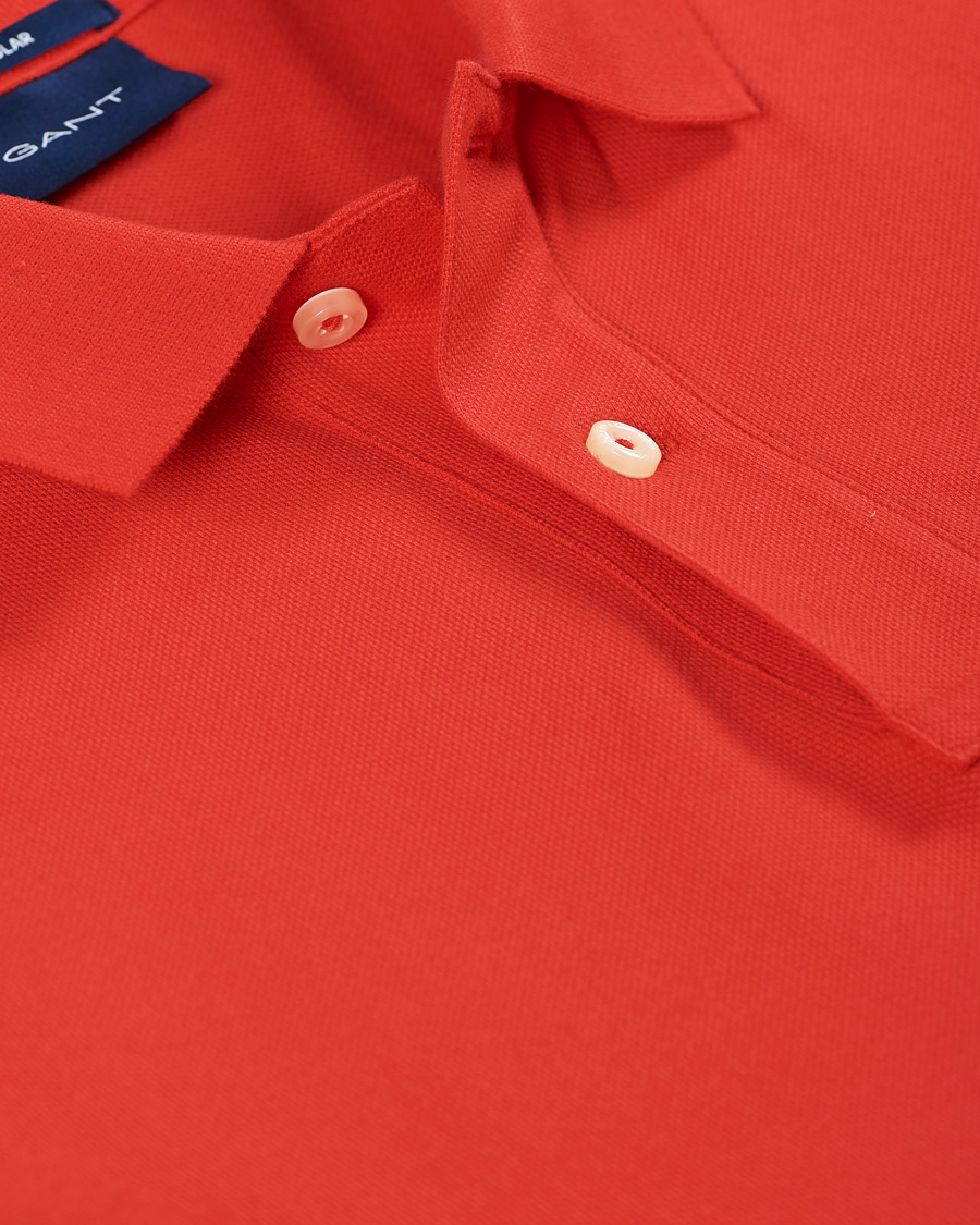 Herr | Pikéer | GANT | The Original Polo Bright Red