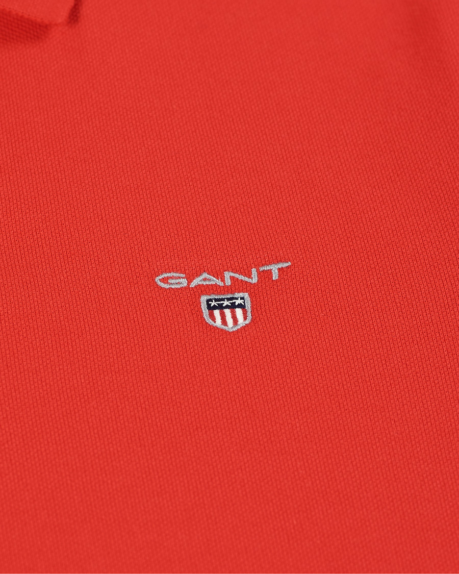 Herr | Pikéer | GANT | The Original Polo Bright Red