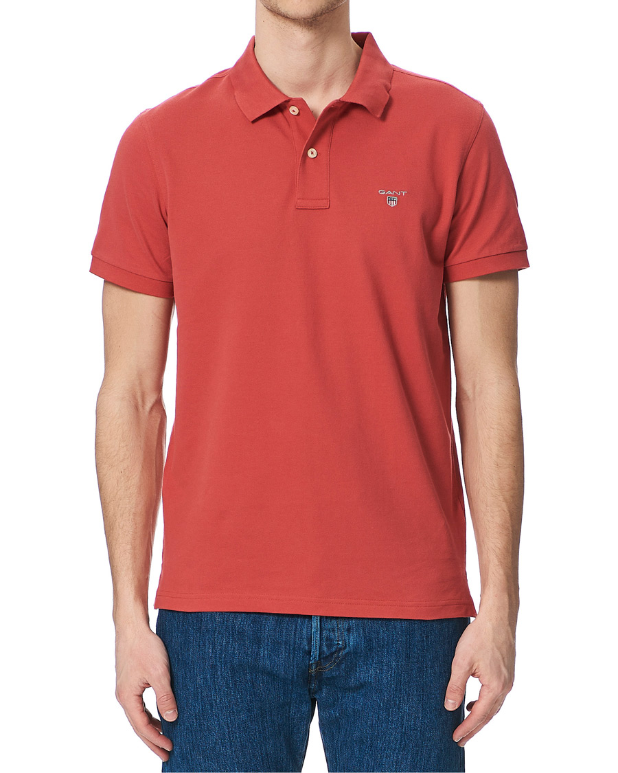 Herr | Pikéer | GANT | The Original Polo Cardinal Red