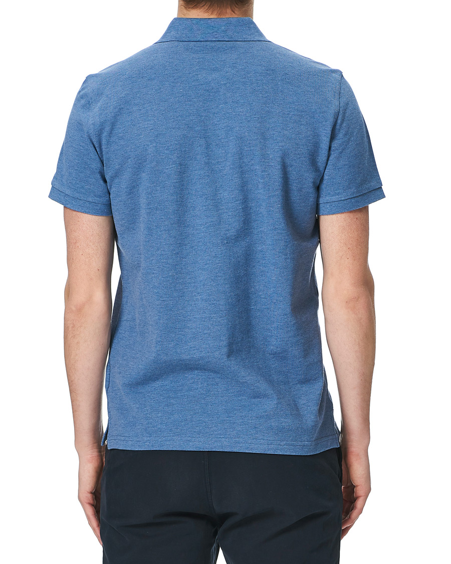 Herr | Pikéer | GANT | The Original Polo Denim Blue Melange