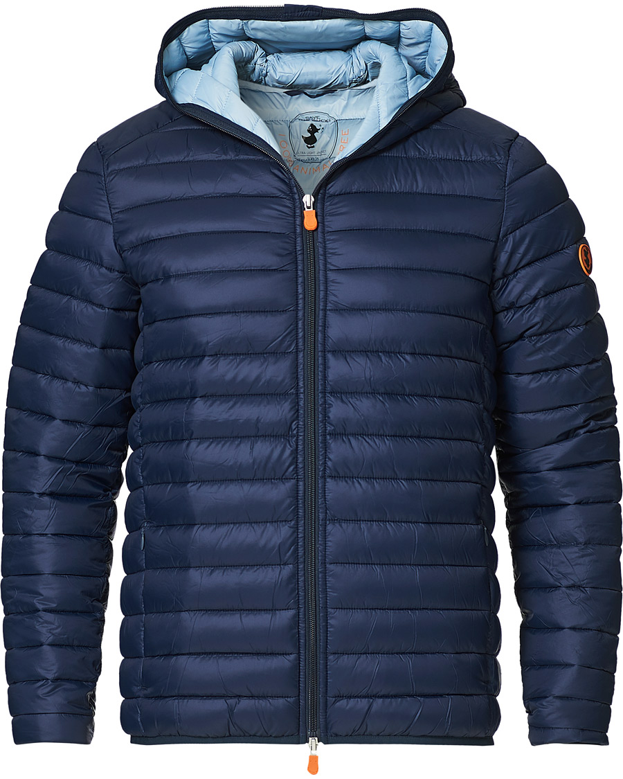 Herr | Jackor | Save The Duck | Donald Lightweight Padded Hooded Jacket Navy