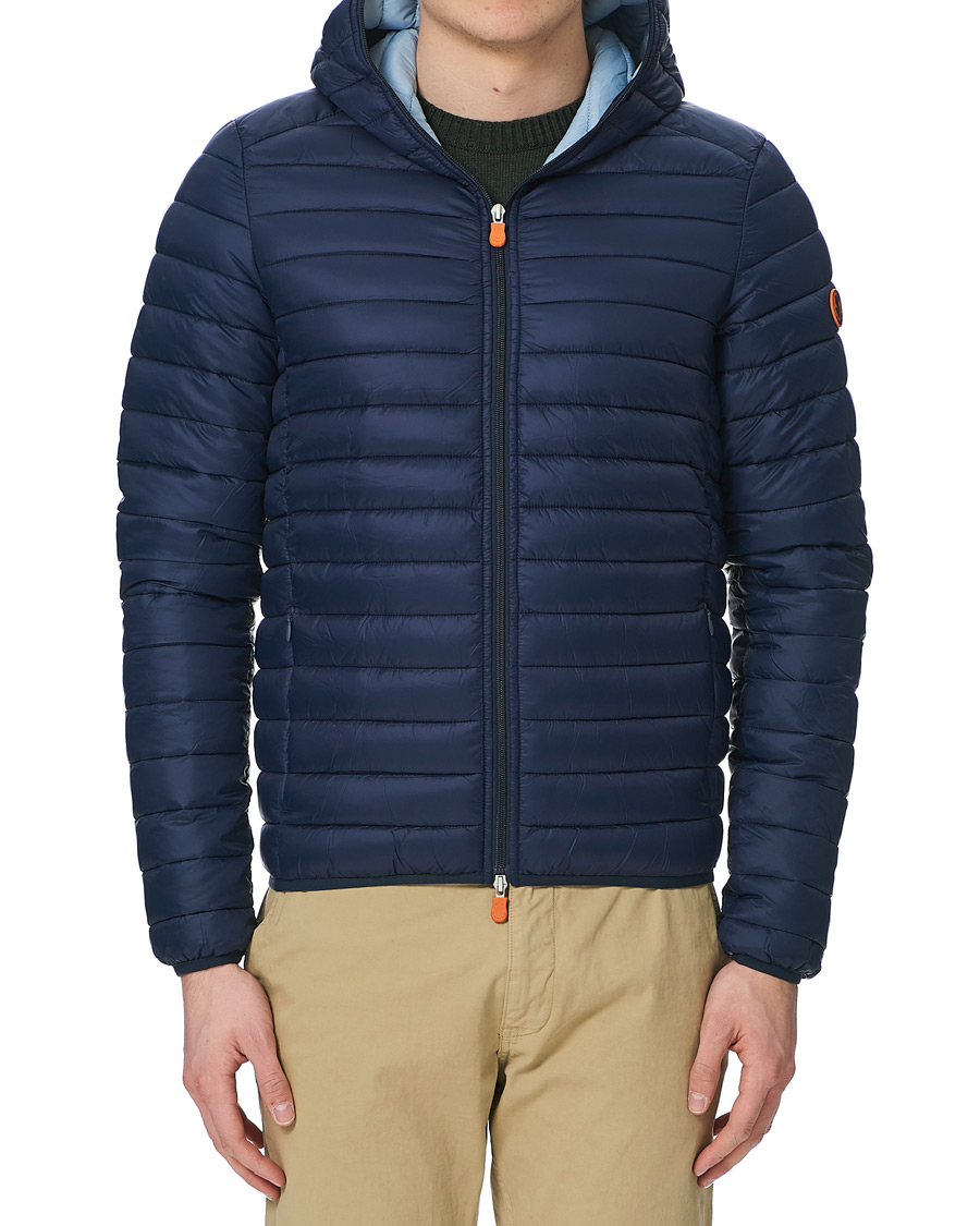 Herr | Jackor | Save The Duck | Donald Lightweight Padded Hooded Jacket Navy