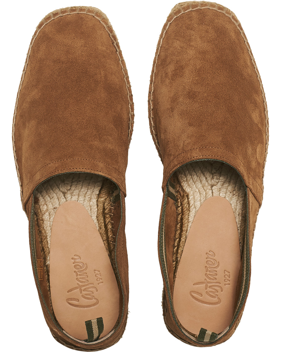Herr | Castañer Pablo Casual Suede Espadrilles Cuero | Castañer | Pablo Casual Suede Espadrilles Cuero