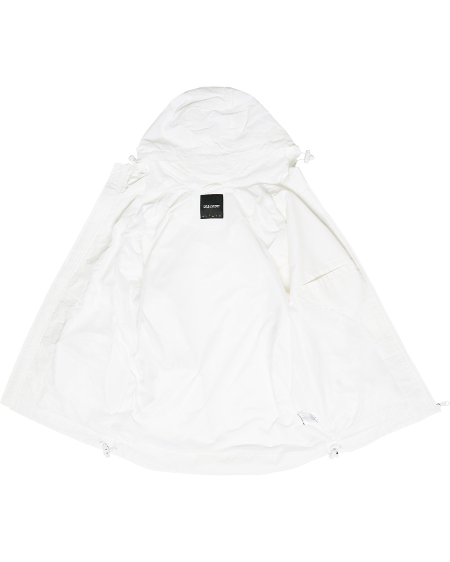 Herr | Jackor | Lyle & Scott | Zip Through Hooded Jacket White
