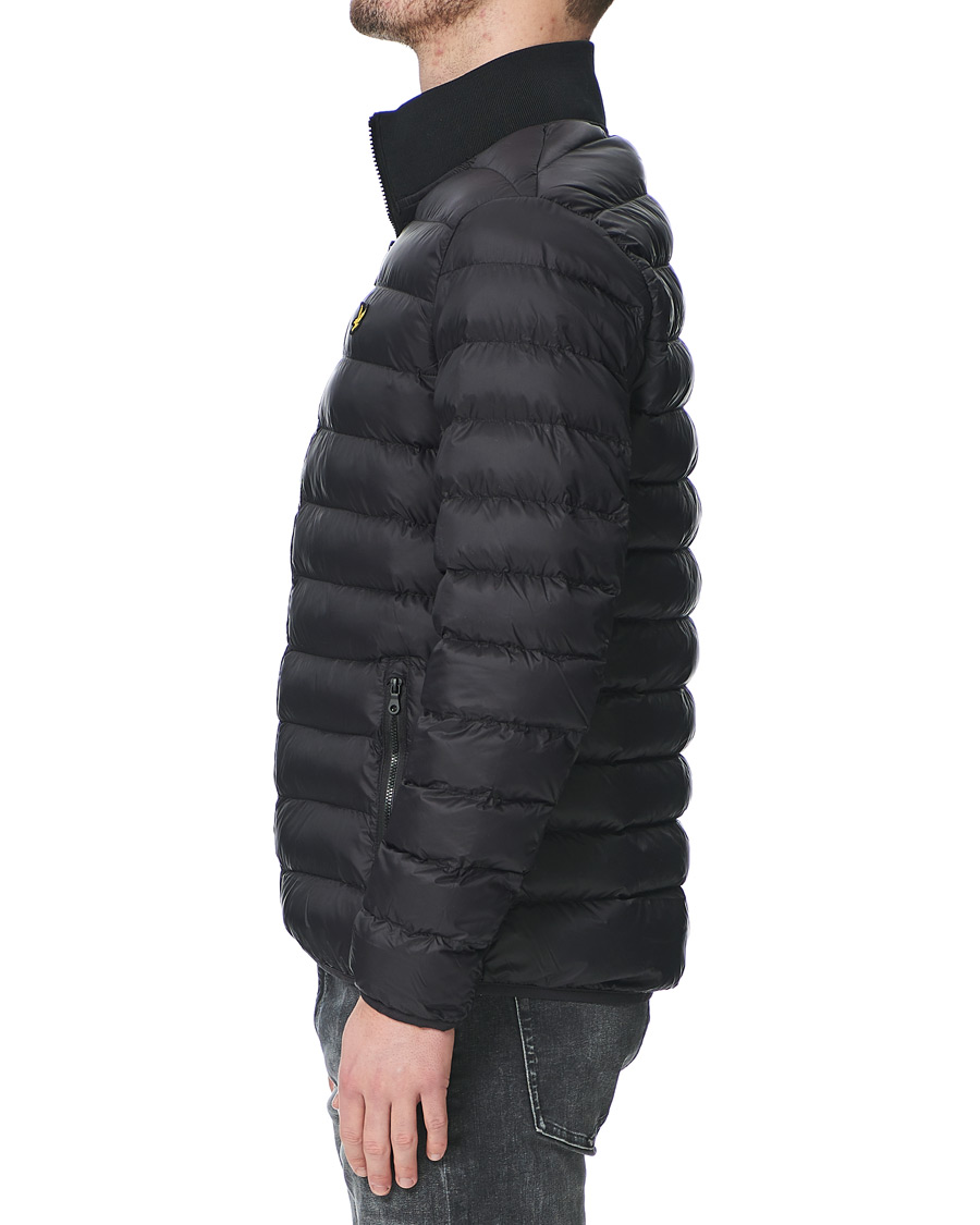 Herr | Jackor | Lyle & Scott | Packable Puffer Jacket Jet Black