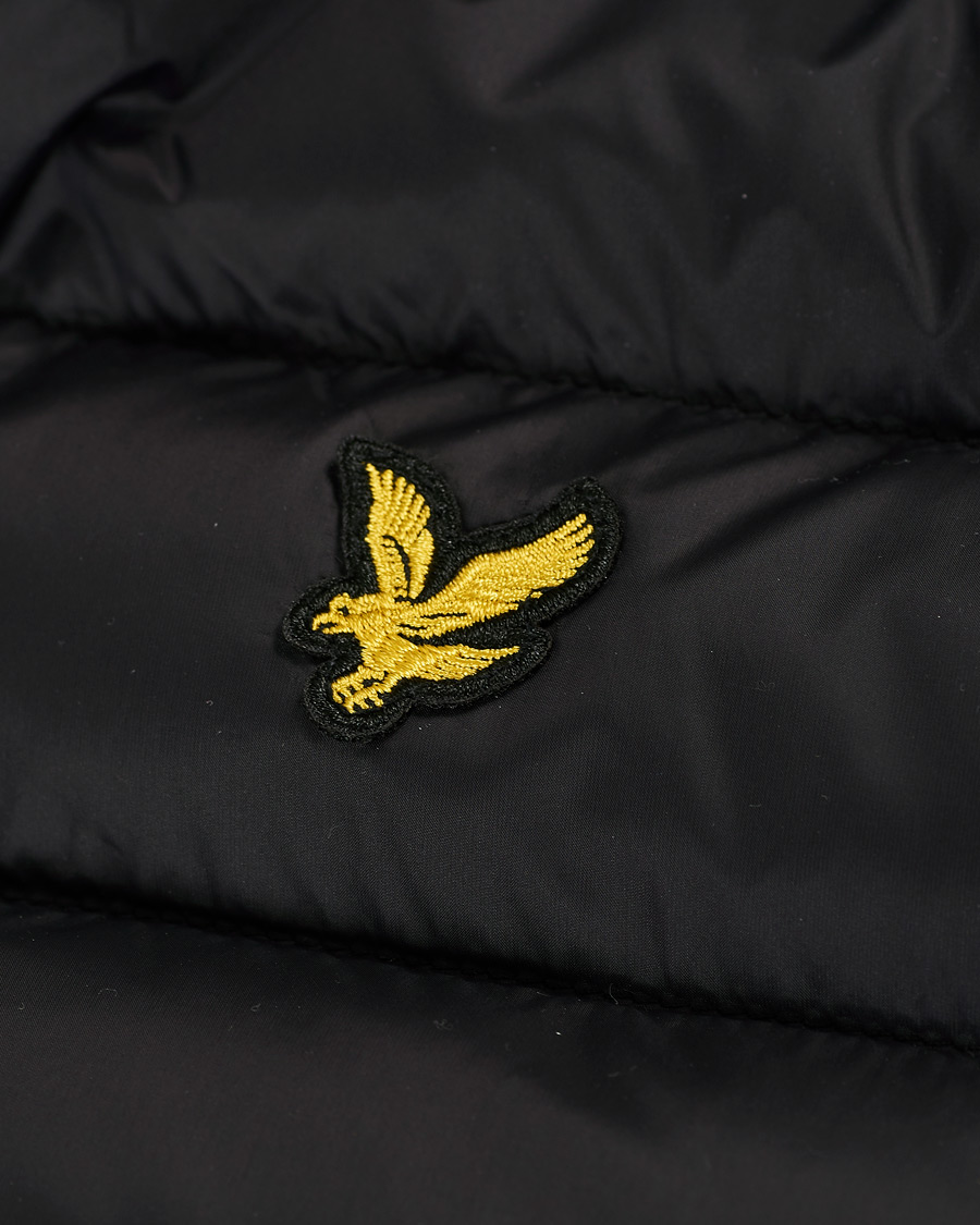Herr | Jackor | Lyle & Scott | Packable Puffer Jacket Jet Black