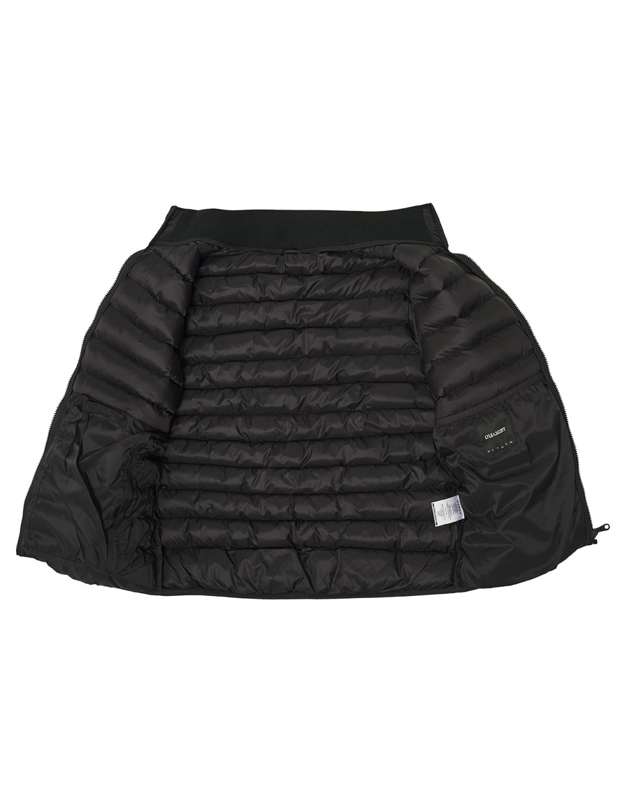 Herr | Jackor | Lyle & Scott | Packable Puffer Jacket Jet Black