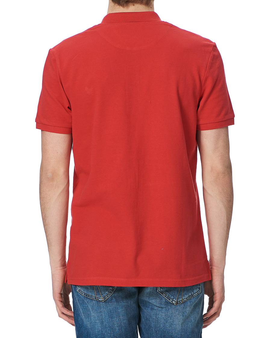 Herr | Pikéer | Lyle & Scott | Plain Pique Polo Shirt Gala Red