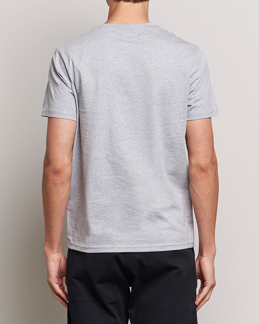 Herr | T-Shirts | Lyle & Scott | Crew Neck Organic Cotton T-Shirt Light Grey Marl