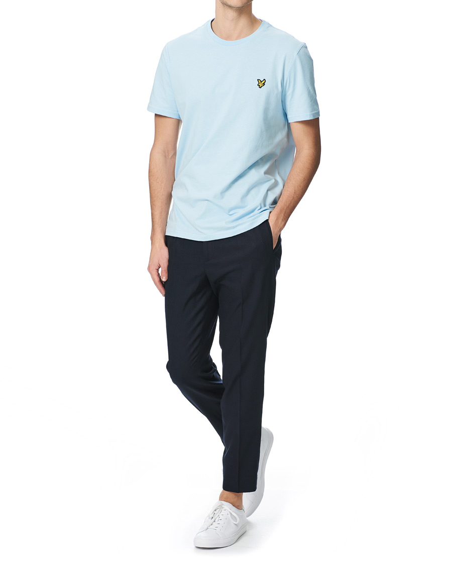 Herr | T-Shirts | Lyle & Scott | Crew Neck Tee Deck Blue