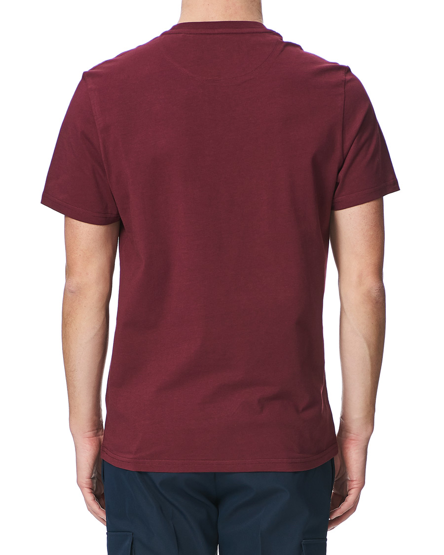 Herr | T-Shirts | Lyle & Scott | Crew Neck Tee Merlot