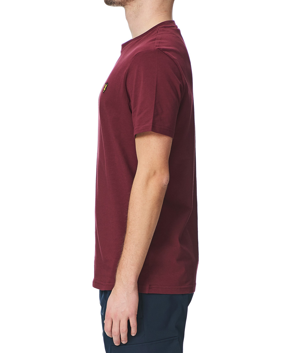 Herr | T-Shirts | Lyle & Scott | Crew Neck Tee Merlot