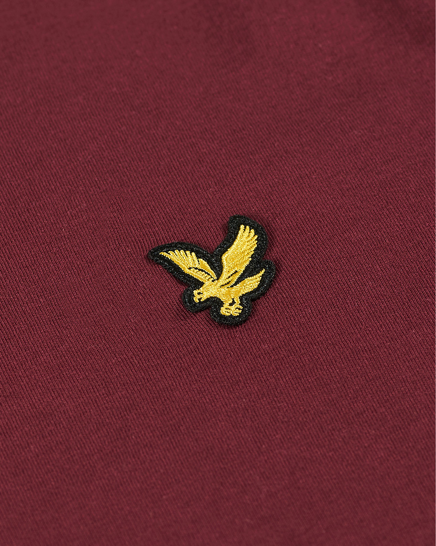 Herr | T-Shirts | Lyle & Scott | Crew Neck Tee Merlot