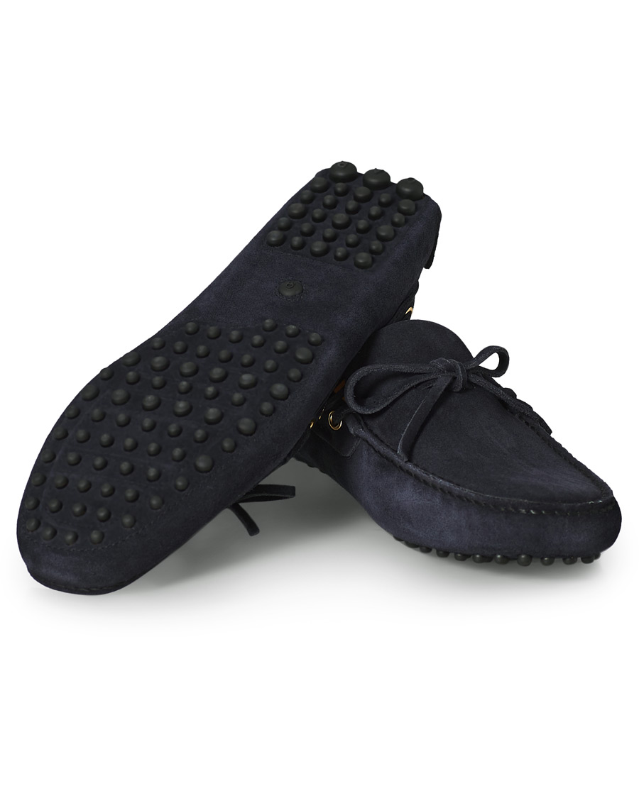 Herr | Car Shoe Driver Moccasin Navy Suede | Car Shoe | Driver Moccasin Navy Suede