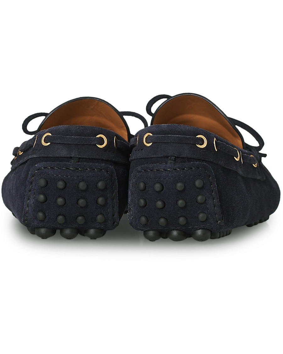 Herr | Car Shoe Driver Moccasin Navy Suede | Car Shoe | Driver Moccasin Navy Suede