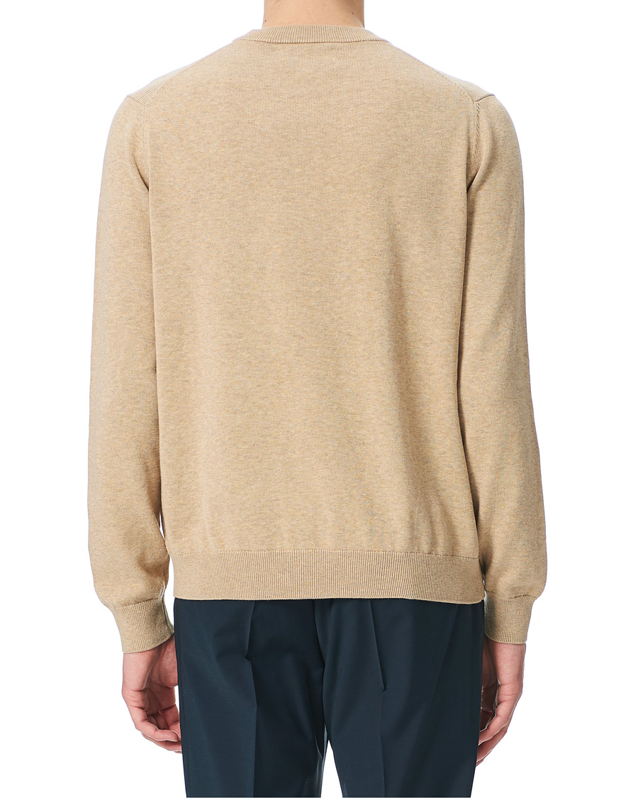 Herr | Tröjor | Samsøe Samsøe | Samsøe & Samsøe Thijs Cotton/Cashmere Crew Neck Humus