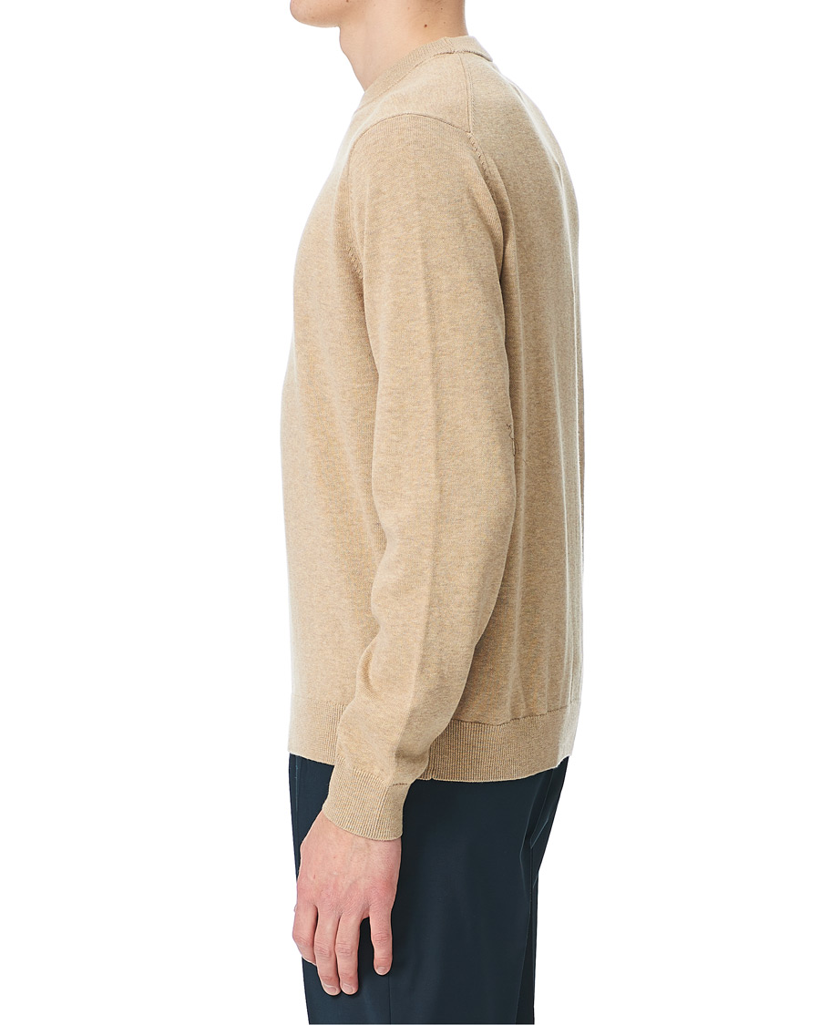 Herr | Tröjor | Samsøe Samsøe | Samsøe & Samsøe Thijs Cotton/Cashmere Crew Neck Humus