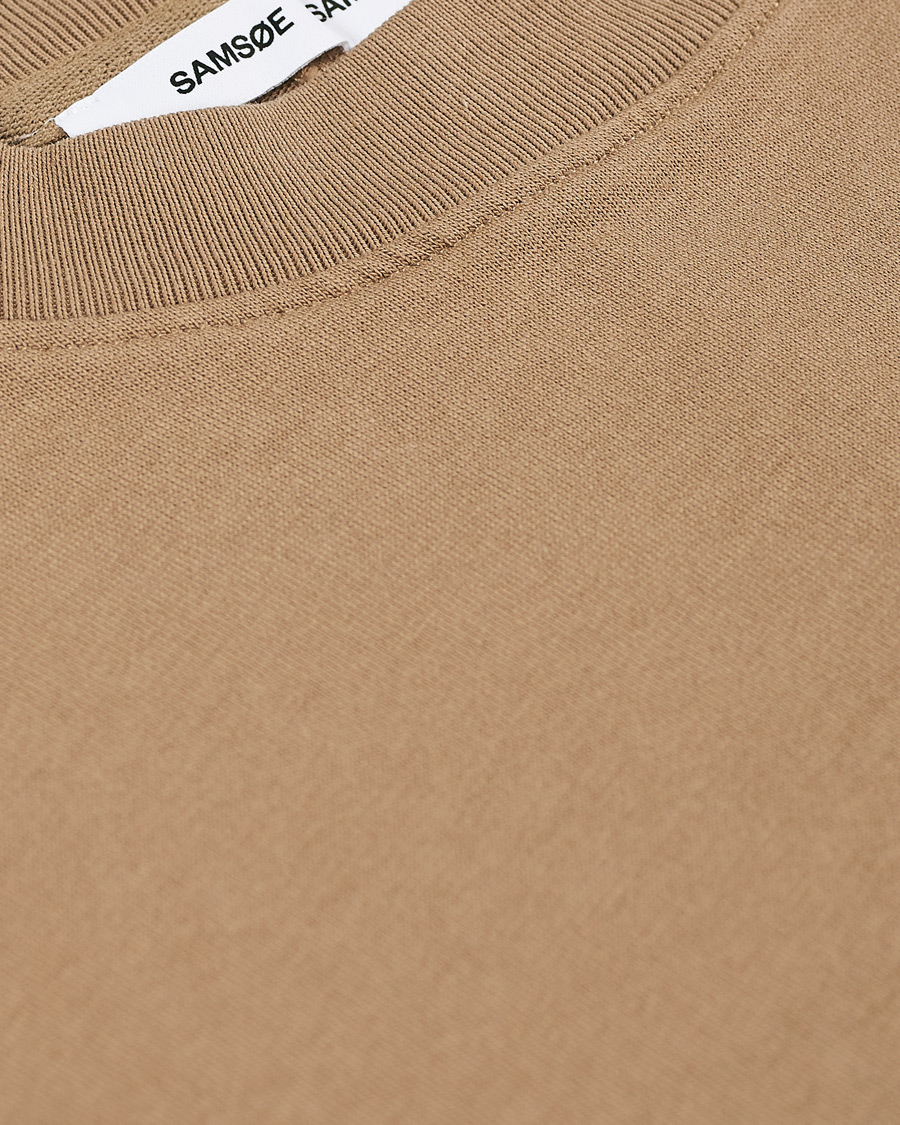 Herr | T-Shirts | Samsøe Samsøe | Samsøe & Samsøe Norsbro Short Sleeve Logo Tee Caribou