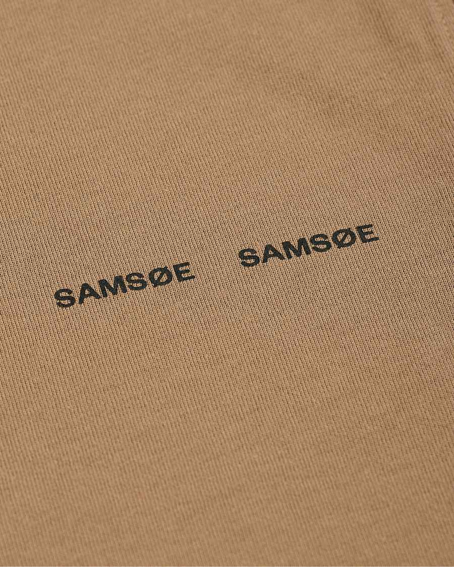 Herr | T-Shirts | Samsøe Samsøe | Samsøe & Samsøe Norsbro Short Sleeve Logo Tee Caribou