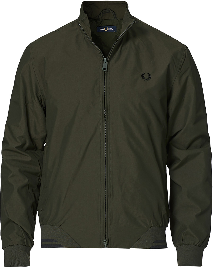 Herr | Jackor | Fred Perry | Brentham Jacket Hunting Green