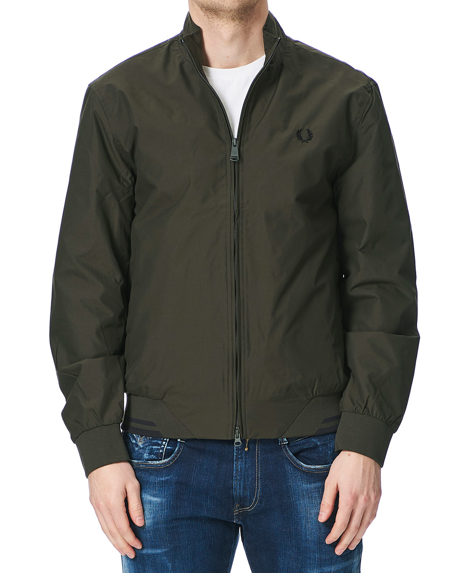 Herr | Jackor | Fred Perry | Brentham Jacket Hunting Green