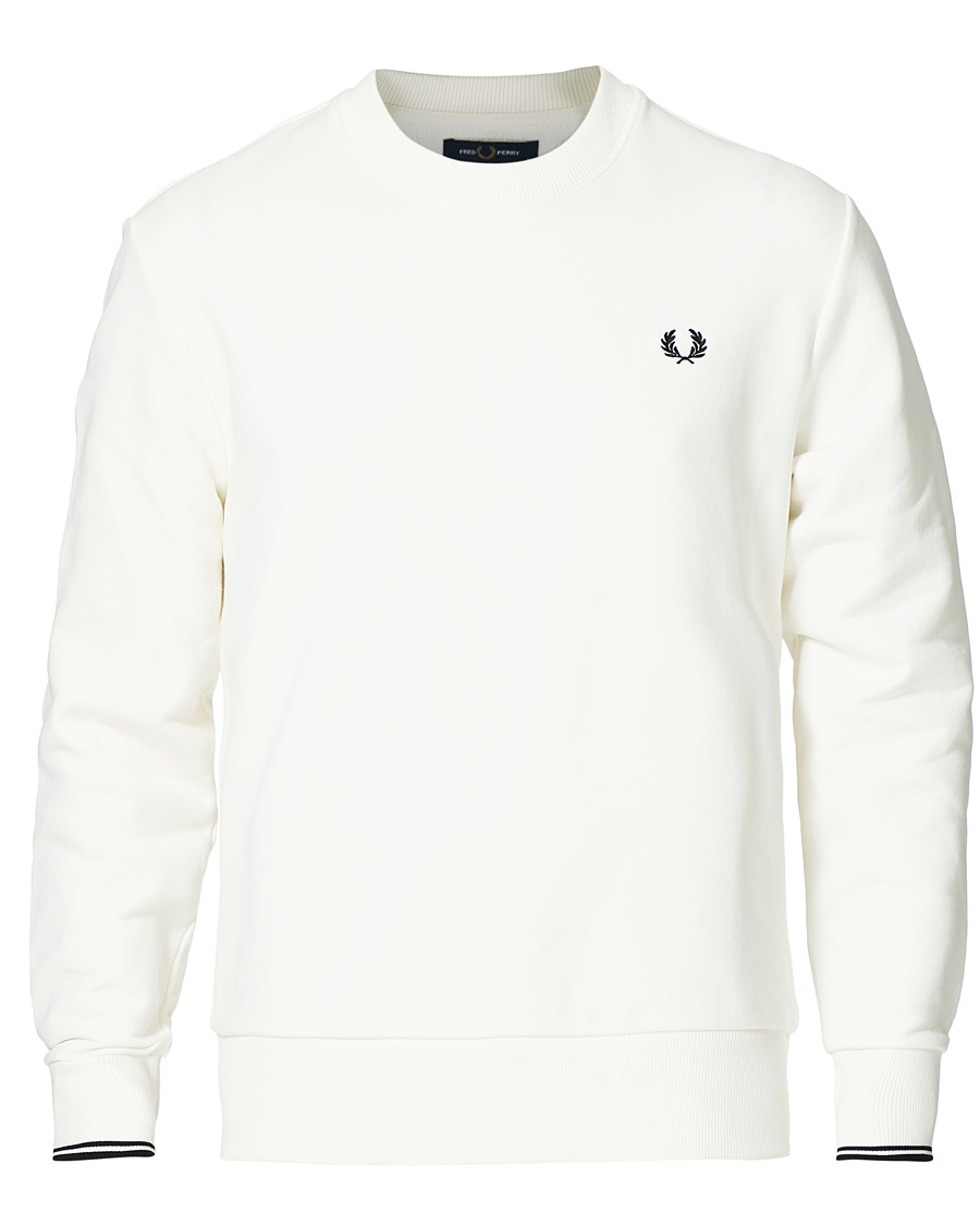 Herr | Tröjor | Fred Perry | Crew Neck Sweatshirt Snow White