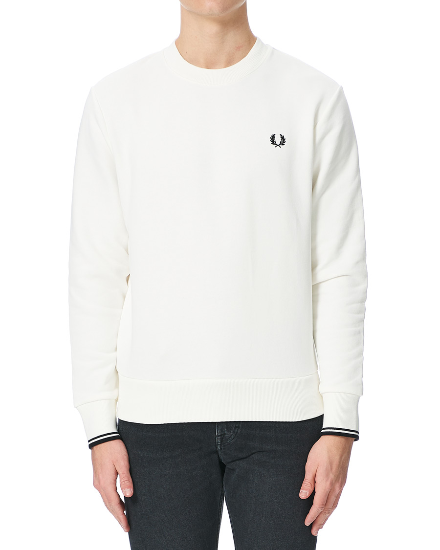 Herr | Tröjor | Fred Perry | Crew Neck Sweatshirt Snow White