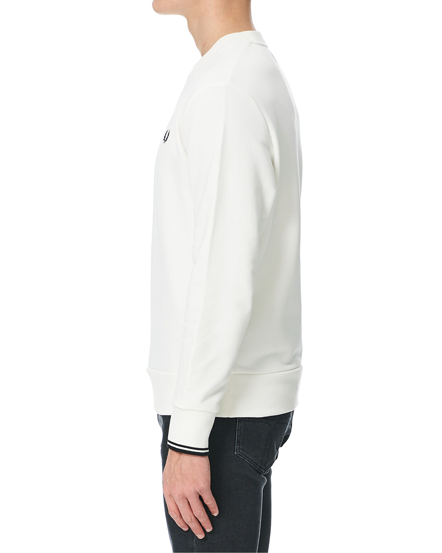 Herr | Tröjor | Fred Perry | Crew Neck Sweatshirt Snow White