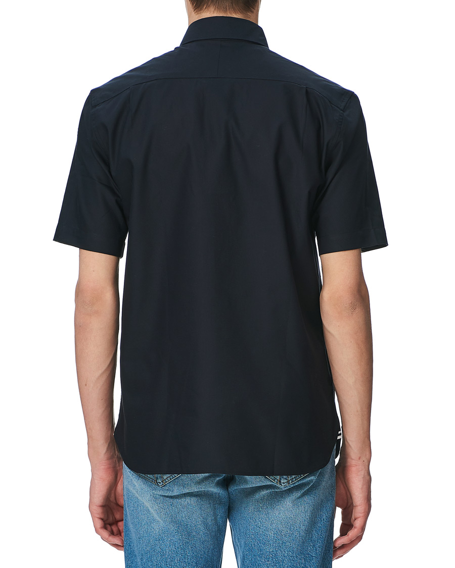 Herr | Skjortor | Fred Perry | Short Sleeve Oxford Shirt Navy