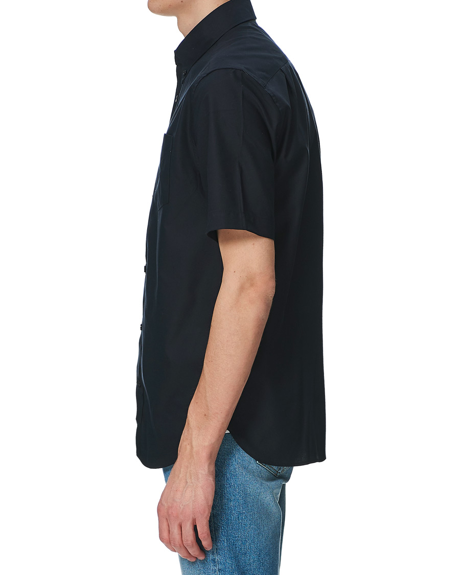 Herr | Skjortor | Fred Perry | Short Sleeve Oxford Shirt Navy