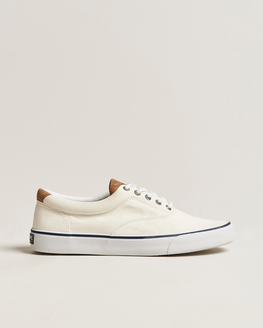 Herr | Sperry Striper II Canvas Sneaker White | Sperry | Striper II Canvas Sneaker White