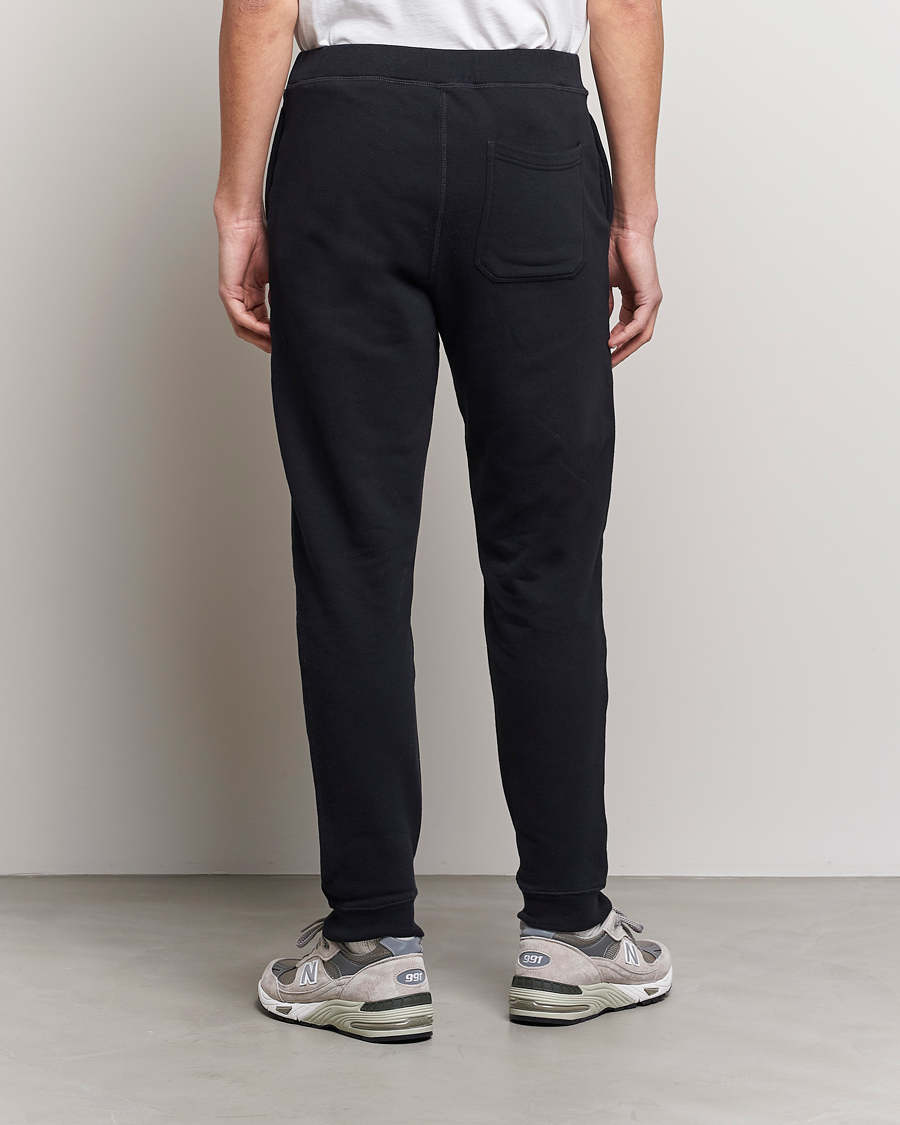 Herr | Byxor | Sunspel | Cotton Loopback Track Pants Black