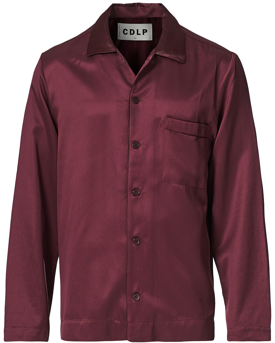 Herr | Pyjamaströjor | CDLP | Home Suit Long Sleeve Top Burgundy