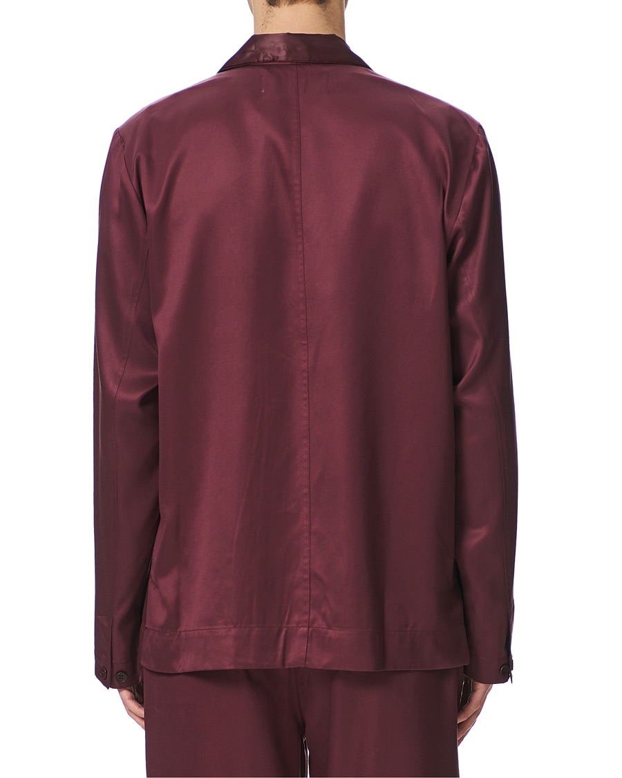Herr | Pyjamas & Morgonrockar | CDLP | Home Suit Long Sleeve Top Burgundy