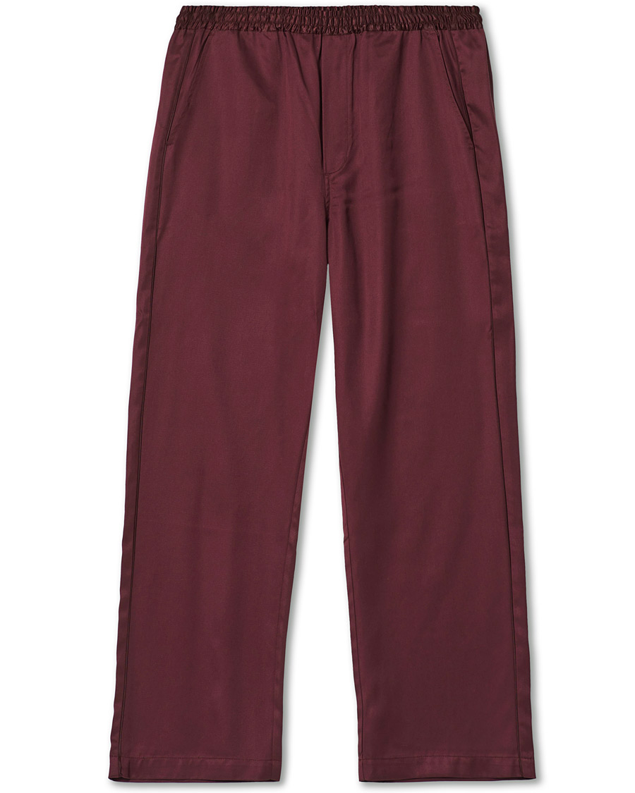 Herr | Pyjamas & Morgonrockar | CDLP | Home Suit Long Bottom Burgundy