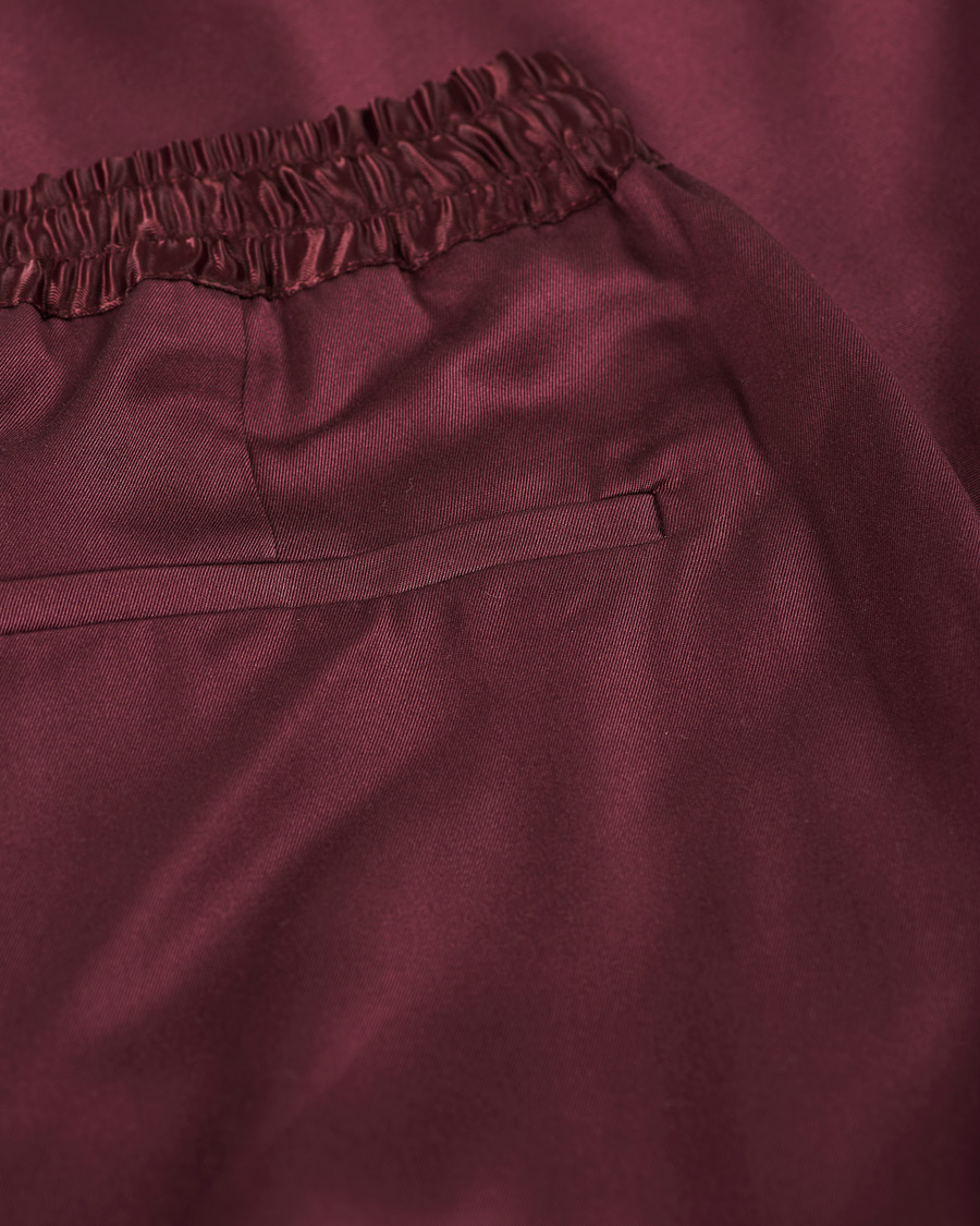 Herr | Pyjamas & Morgonrockar | CDLP | Home Suit Long Bottom Burgundy