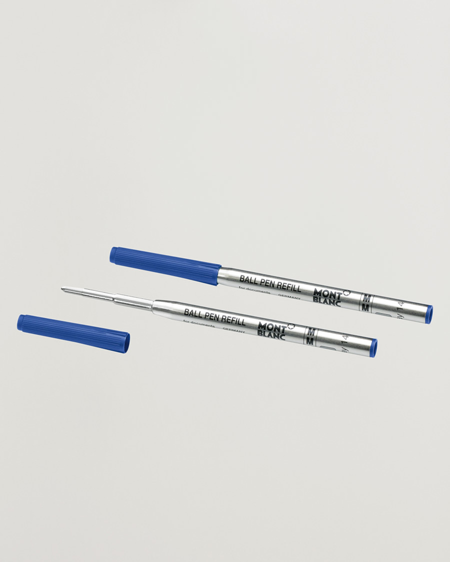 Herre | Penne | Montblanc | 2 Ballpoint Pen Refill Royal Blue