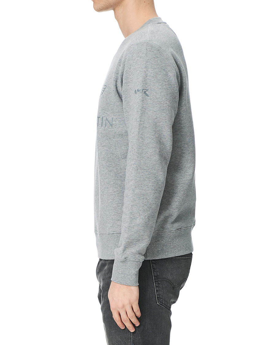 Herr | Tröjor | Hackett | AMR Wings Logo Sweatshirt Grey Marl