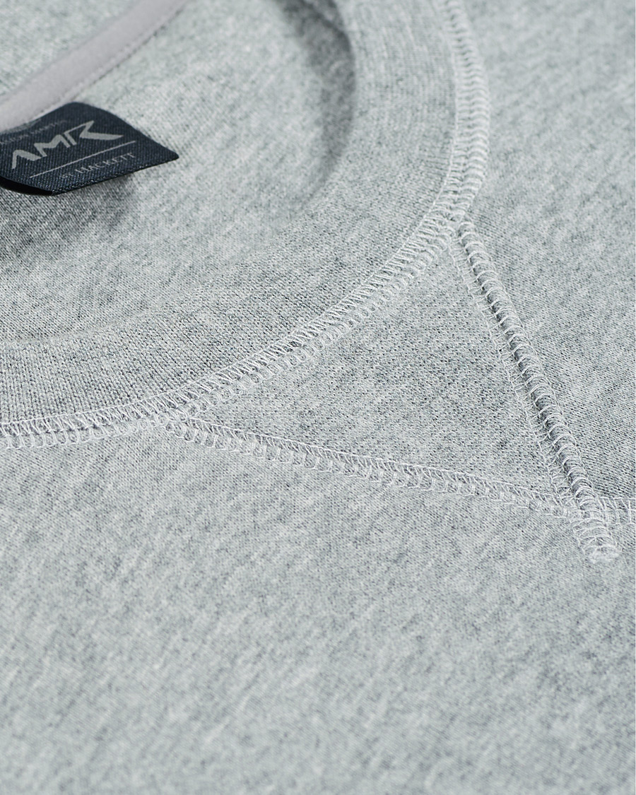 Herr | Tröjor | Hackett | AMR Wings Logo Sweatshirt Grey Marl